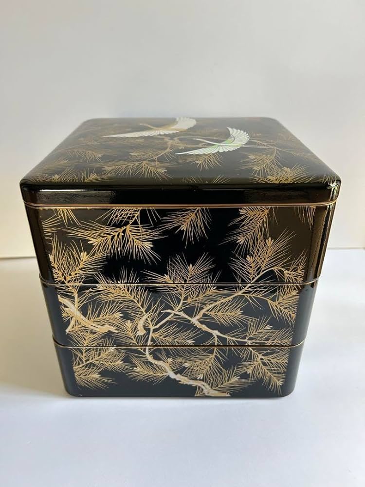 Christian Dior　ノベルティ三段重　重箱　おせち器　正月和食器 65 Christian Dior ノベルティ三段重 重箱 おせち器 正月和食器 65
